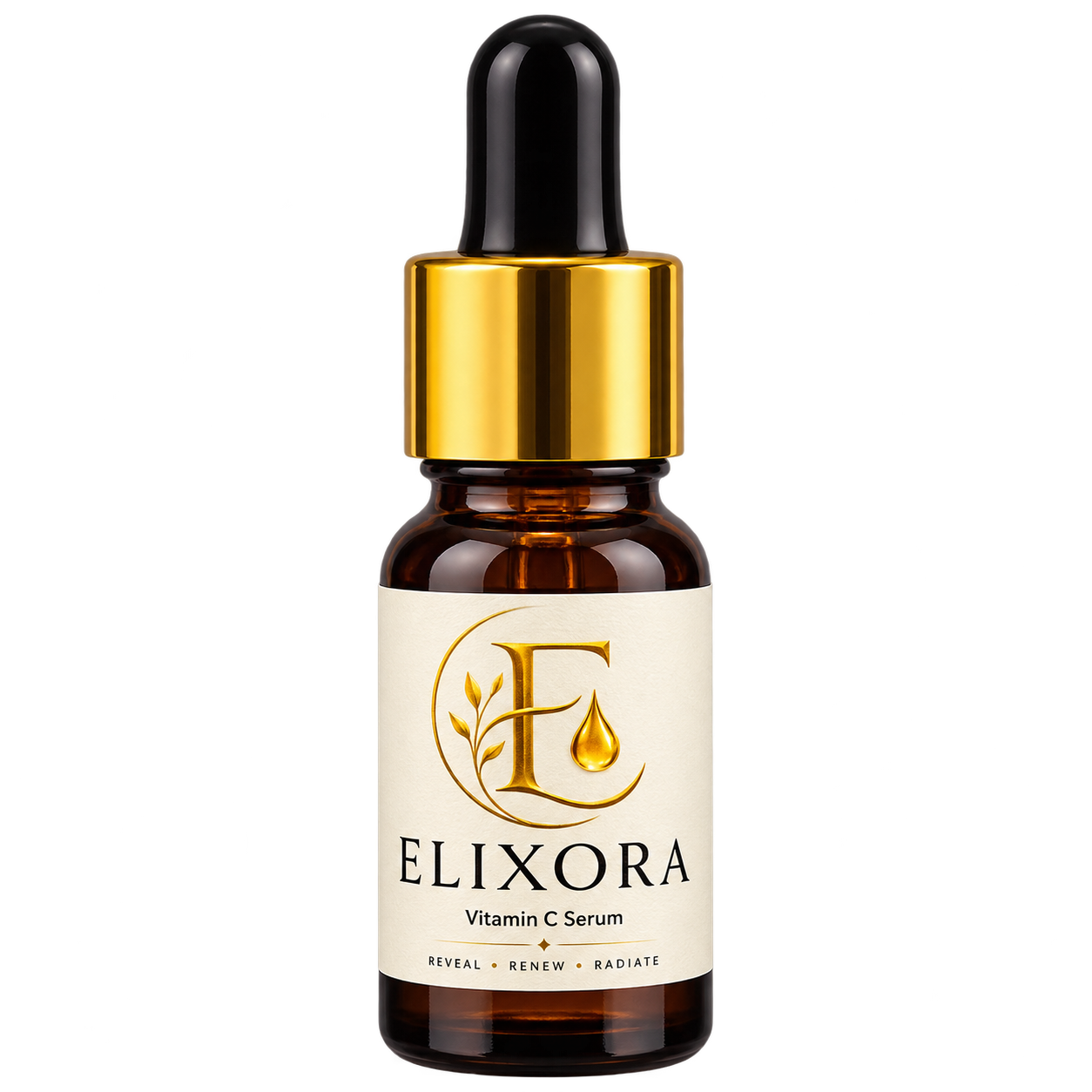 Elixora Vitamin C Serum studio product photograph